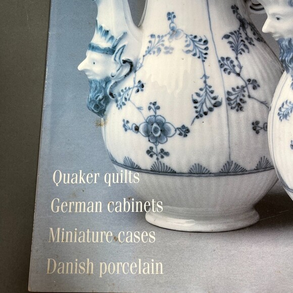 The Magazines Antiques August 1999 Quaker Quilts Miniature Cases Danish Por - Picture 6 of 7